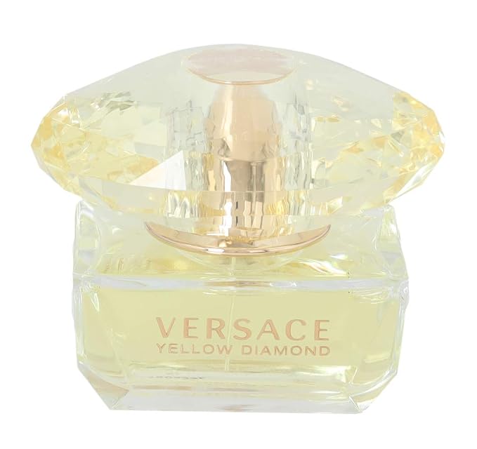 Versace Eau De Toilette Spray for Women, Yellow Diamond, 1.7 Ounce