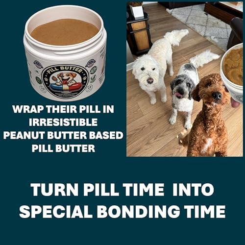 Peanut Butter Dog Pill Wrap - Schnauzer Label