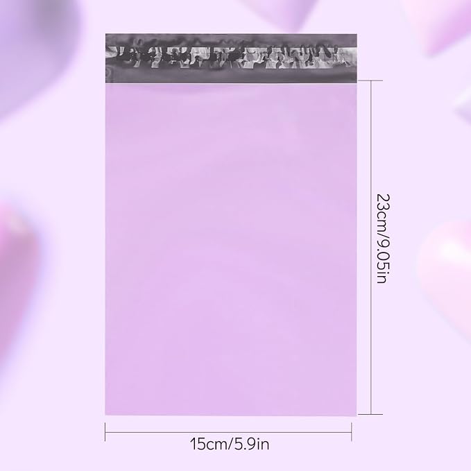Sanitary Napkin Disposal Bags - Block Odors, Great Adhesion, Perfect Size - Feminine Hygiene Disposal Bags for Tampons and Pads 100Pcs (Purple)