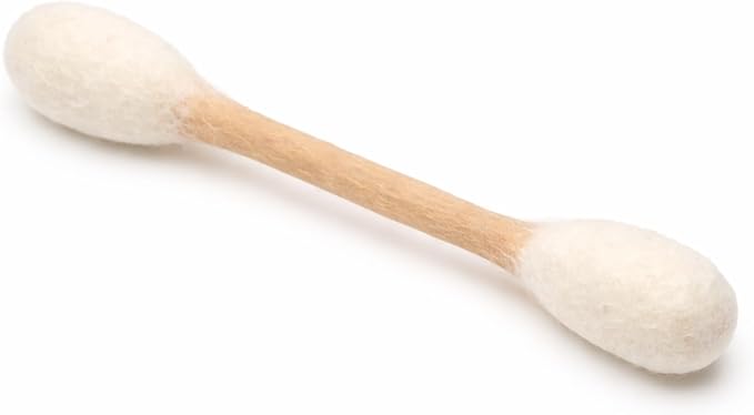Glaciart One Giant Swab Cat Toy with Catnip 1 Pc (17 in / 42 cm) | Extra Long Durable Chew Toy for Large Cats, Aggressive Chewers & Small Dogs | Interactive, Catnip Filled for Play & Anxiety Relief