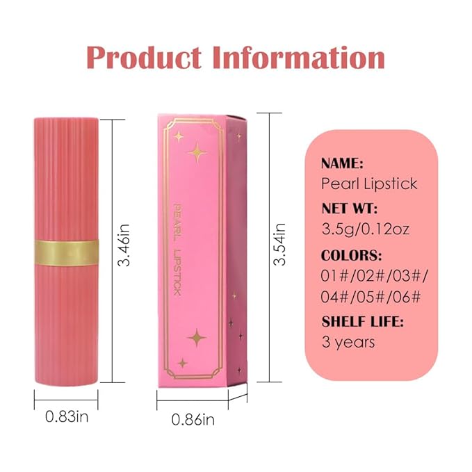 Nude Metallic Lipstick for Women,Lightweight Shimmer Frosted Lipstick,Glitter Lip Gloss Stain Long Lasting Waterproof Smudge Proof 24 Hour Full Coverage Lip Makeup,Vegan