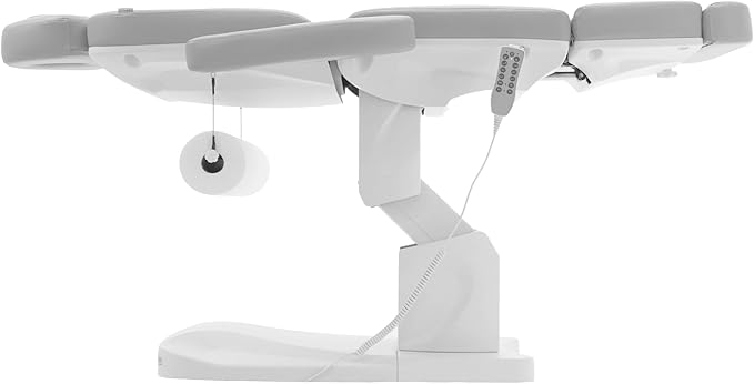 SKINACT Bellage Electric Treatment Table (Chair) 4 Electric Adjustable Motors (Light Gray)