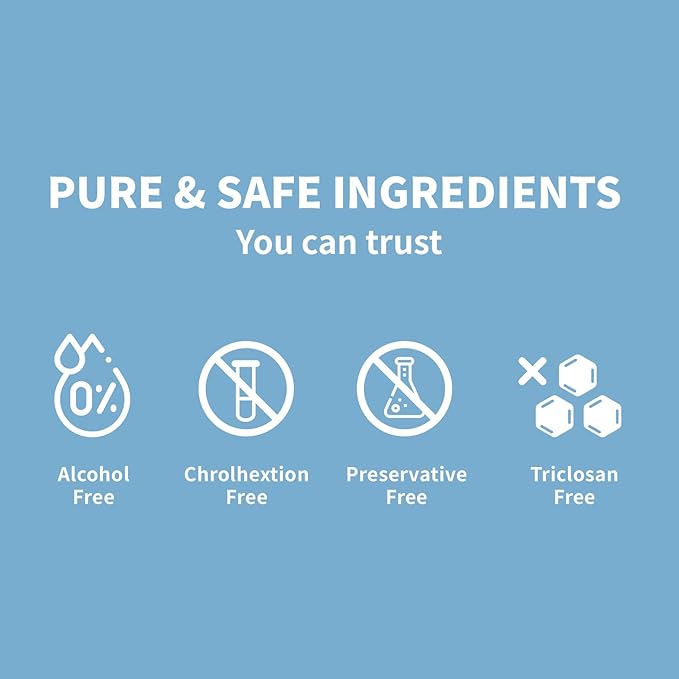 oh care Mouthwash for Kids P113+ Peptide Anti Cavity Mouth Rinse Alcohol Free for Teeth and Gums Safe Oral Hygiene for Newborn to Toddler 11.8 fl oz (11.8 Fl oz, Mint(for Adult))