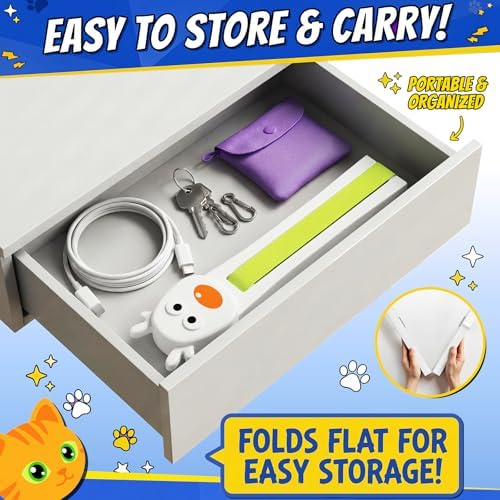 Interactive Cat Toy for Indoor Cats, Automatic Motorized String Toy