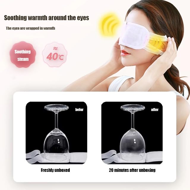 Import from Japan Megurism Gentle Steam Hot Eye Mask,Heated Eye Mask Warm Compress for Eyes,Pack of 12,Relaxation Gifts for Woman (12 sheet, Yuzu)