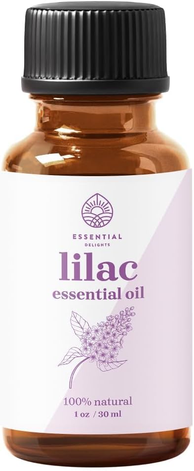 Lilac Essential Oil - Premium Grade 100% Undiluted Essential Oil (1 oz.) | for Aromatherapy, Soaps, Lotions, & Candles | Vegan & Cruelty Free
