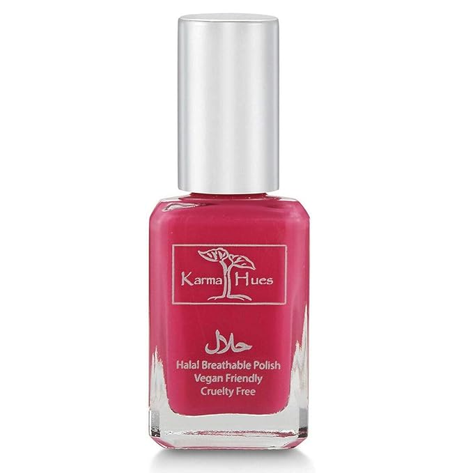 Karma Naturals Certified Halal Nail Polish - Breathable & Water Permeable, Wudu Friendly (Ayshah)