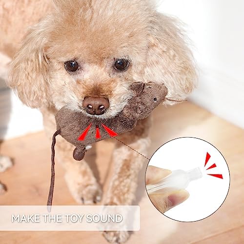 yuntop 50pcs Squeakers for Dog Toys, 30 mm Noise Maker Insert Replacement for Pet Supply Cat Toys