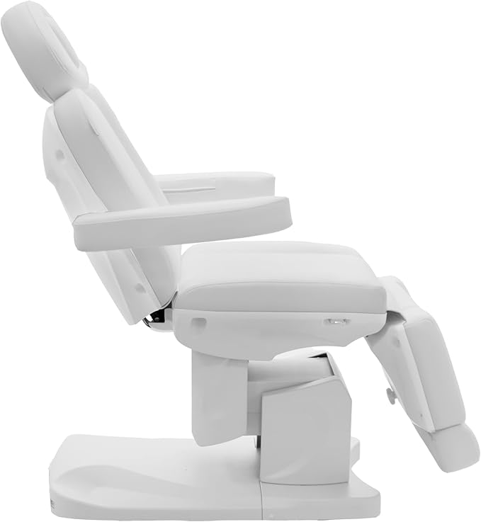 SKINACT Bellage Electric Treatment Table (Chair) 4 Electric Adjustable Motors (White)