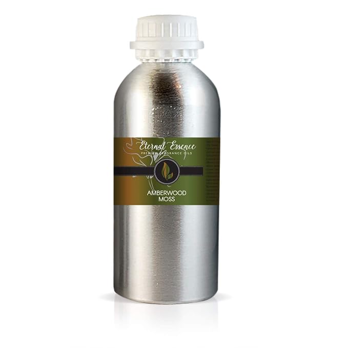 Eternal Essence Oils Amberwood Moss - Premium Grade Fragrance Oil - Scented Oil - 16oz