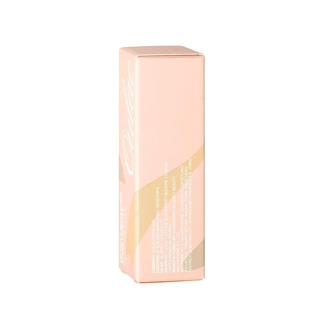 Oulac Shimmer Brown Lipstick, Infinity High Shine Finish, Hydrating Lip Color Infused with Damask Rose Oil for All-Day Comfort, Gluten-Free Vegan Beauty, D06 Brown Diamond