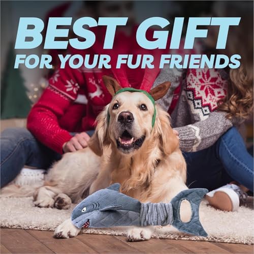 LEGEND SANDY Large Squeaky Dog Toys to Keep Them Busy, Interactive Plush Dog Toy,Crinkle Tug of War Dog Chew Toy for Small, Medium, and Large Dog | Squeaky Pet Toys, Dog Chew Toys to Keep Them Busy