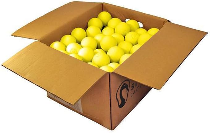 Signature Lacrosse Ball Set - Packs of 2, 4, 8, 12, and 100 - No Chemical Smell Massage Balls, Myofascial Release Tools, Back Roller, Muscle Knot Remover