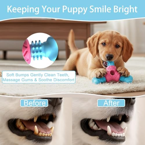 Puppy Chew Toys for Teething, Dog Chew Toys for Small Medium Dogs