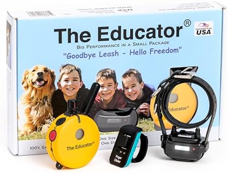 E-Collar Educator ET-400 Dog Training Collar with Remote, Yellow