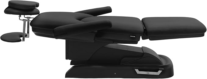 SKINACT Monet 4 Motor Electric Facial Chair, Facial Massage Bed (Table, Chair) Black