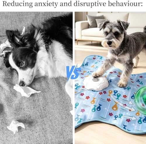 Hunting Fun Teasing Dog Toy, Automatic Dog Chase Toy Motorized line Blanket