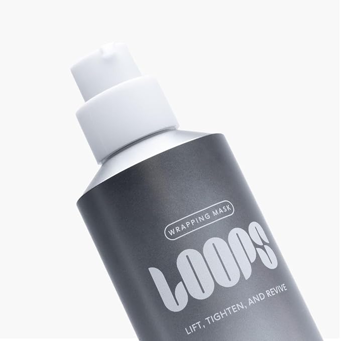 LOOPS Collagen Wrapping Mask - Lifts and Firms Skin for a Smoother Look - Peel Off Collagen Face Masks - Skin Tightening Facial Mask for Anti-aging, Moisturizing, Replenishing Overnight Face Mask