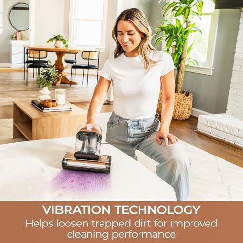 Kenmore Bed Mattress Vacuum with UV-C Light & HEPA Filter | Handheld Bed Vacuum Cleaner Machine with 131°F heat drying for Couch, Pet Hair - MC2010