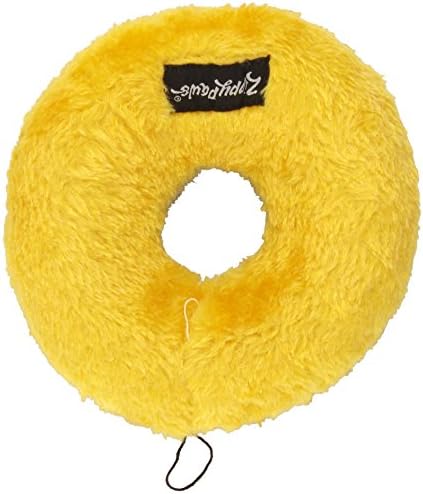 ZippyPaws Donutz No Stuffing Dog Toys to Keep Them Busy - Blueberry Donut