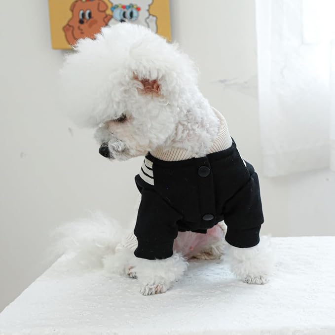 Dog Stylish Overalls Comfortable Puppy One Piece Outfits Summer Bib Overalls for Small Dogs Cute Pet Jumpsuit Onesie Chihuahua Yorkies Birthday Holiday Clothes Costume