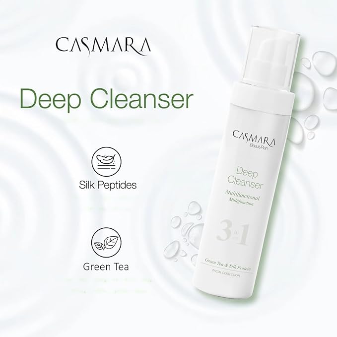 Birsppy Casmara Nettoyant 3 en 1 Deep Skin Cleanser - 150ml