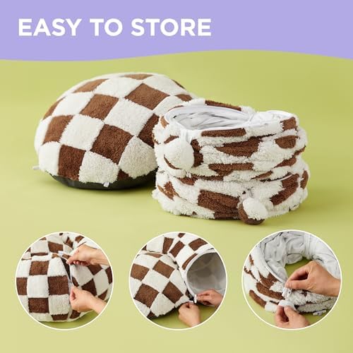 Lesure Donut Cute Jacquard Cat Tunnel Bed Kitten Toys for Puppy Bunny