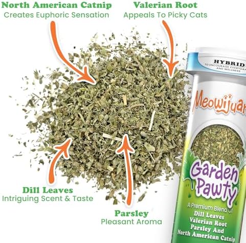 Meowijuana Get Sprung Cat Toy & Catnip Bundle | Refillable Plush + Blend