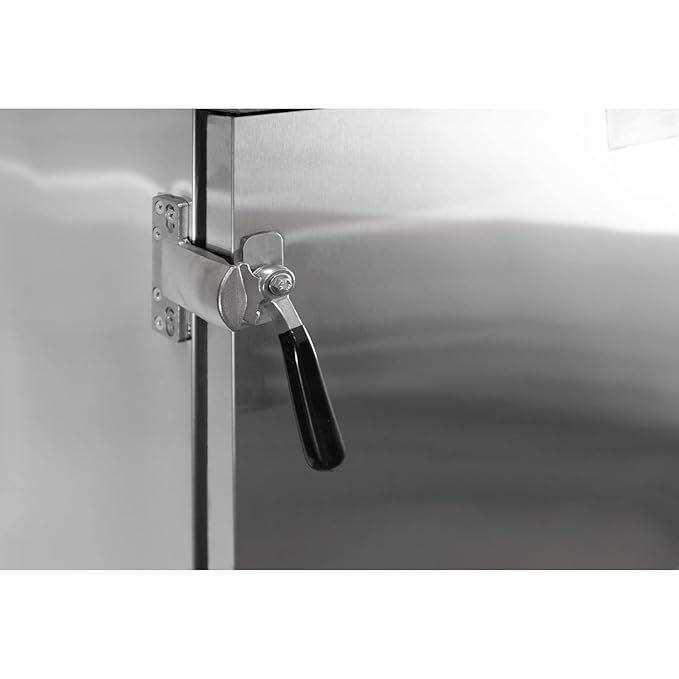 Dermalogic Towel Steamer 481, Stainless Steel Finish Deluxe Towel Warmer for Massage Beauty Center Barber Nail Salon Spa Furniture Equipment