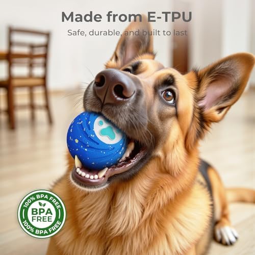 Lovkid Smart Interactive Dog Ball - Automatic Moving and Bouncing Pet Toy