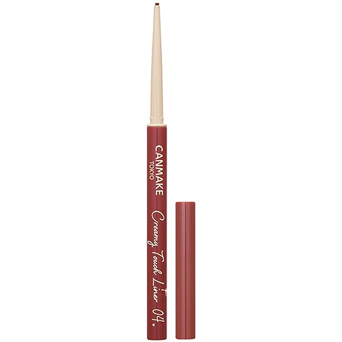 CANMAKE Creamy Touch Liner 1.5mm Slim Eyeliner (0.09 g) (04 Garnet Burgundy)