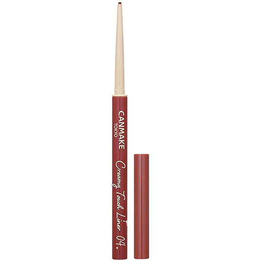 CANMAKE Creamy Touch Liner 1.5mm Slim Eyeliner (0.09 g) (04 Garnet Burgundy)