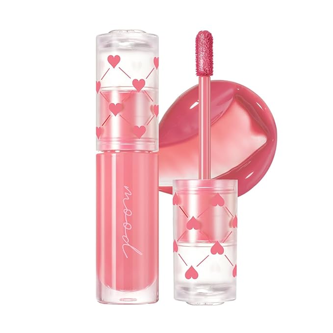 Peripera Ink Mood Glowy Tint | Lip-Plumping, Naturally Moisturizing, Lightweight, Glow-Boosting, Long-Lasting, Comfortable, Non-Sticky, No White Film (030 HAPPY BERRY)