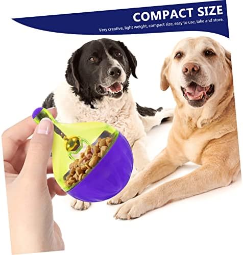 VANZACK Interactive Treat Dispenser Toy Pet Food Feeder Tumbler for Indoor Play and Mental for Treats and Rewards