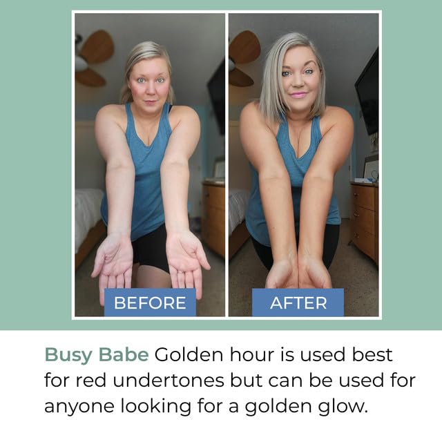 Golder Hour Tanning Mousse Self Tanner - Achieve a Gorgeous, Flawless Tan, Sun-Kissed Glow for All Skin Types and Tones, Sunless Tanning Mousse for Undertone (DARK BRONZE 200ml)
