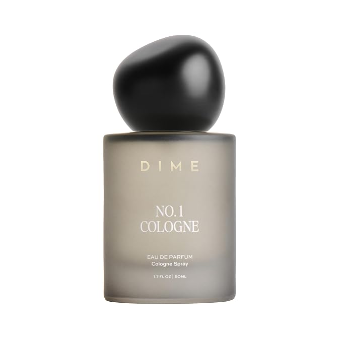 DIME No. 1 Cologne For Men, 1.7 oz / 50 ml - A Bold Blend of Sparkling Grapefruit, Dark Rhum, Amber Woods and Cardamom