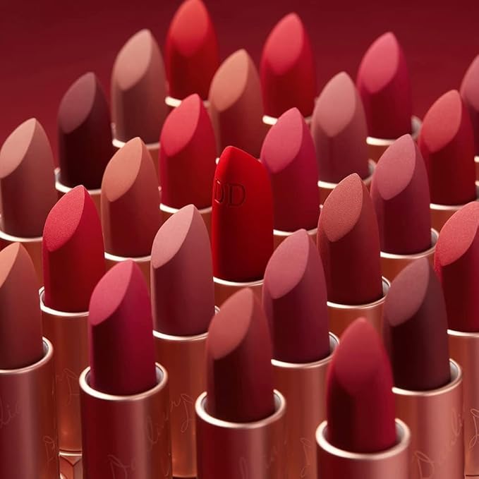 DEAR DAHLIA Lip Paradise Effortless Matte Lipstick (Taylor) - Wightness & Silky Matte Lipstick with Long-Lasting and High-Pigment Color, Dahlia Petal Tip for Easy Use. Vegan & Cruelty-Free. 0.11 oz