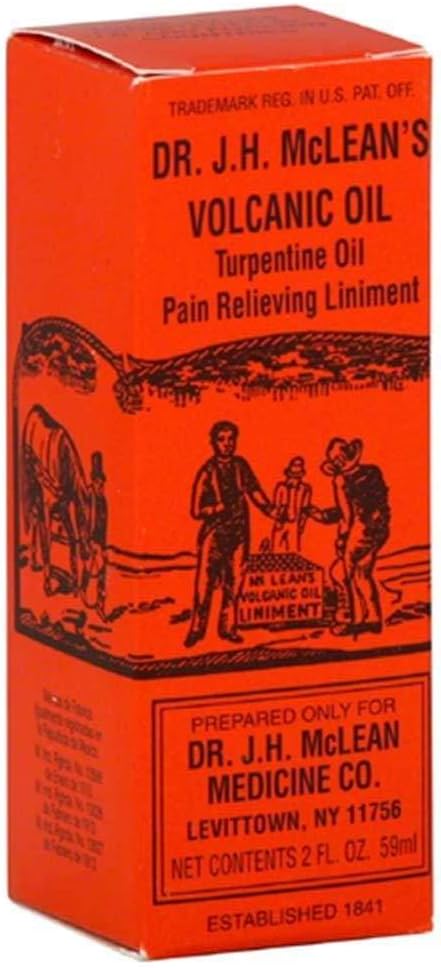 Dr McLean's Volcanic Oil Pain Relieving Liniment, 2 Ounces