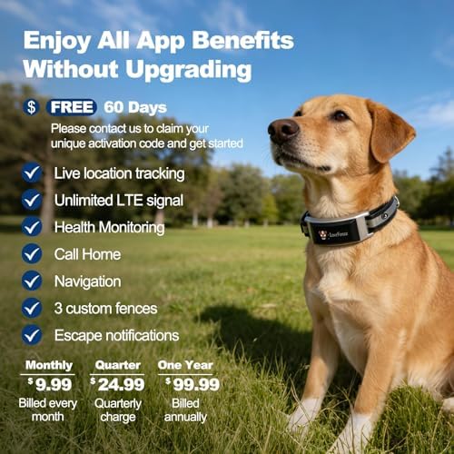 GPS Wireless Dog Fence System with Real-Time Tracking & Training