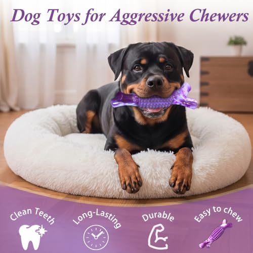 Dog Toys for Aggressive Chewers, Tough Stick Chew Bone