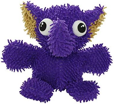 MIGHTY Tuffy Microfiber Medium Ball Elephant Dog Toy