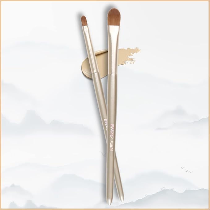 Flat Concealer Brush Under Eye, Concealer Brush, Small Flat Makeup Brushes, Under Eye Brush Concealer, Flat Brush Under Eye. - Glod, E201M
