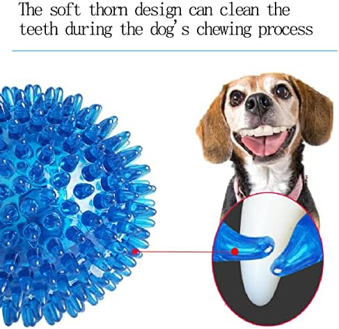 Dog Chew Toys,Dog Toys 5 Pack for Fun and Teeth Cleaning Dog Toys Pack