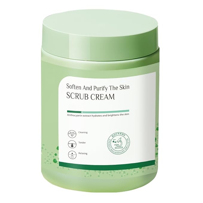 Body Scrub - Exfoliates & Deeply Nourishes for Smooth, Radiant Skin (Astaxanthin)