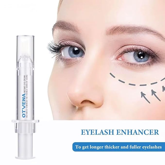 Instant Eye Cream for Dark Circles & Puffiness – Anti-Aging Under Eye Treatment for Wrinkles & Fine Lines – Visible Results in Minutes – Firming & Hydrating Formula – 8ML