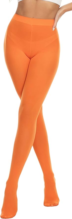 CozyWow Women's 80D Soft Opaque Tights, High Waist Solid Color Womens Tights with 30+ Colors
