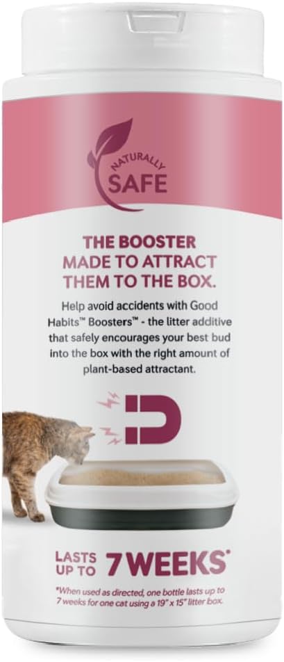 World's Best Cat Litter Boosters Good Habits Additive, 18 oz Canister