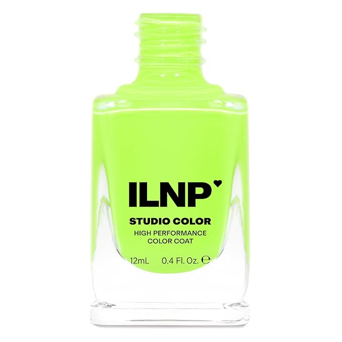 ILNP Playlist - Glowing Neon Lime Cream Nail Polish