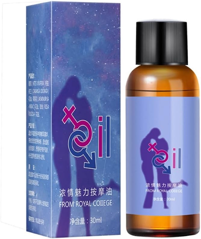 Botanical Massage Oil, Pheromones Massage Oil for Him/Her Lover, Increase Sexual Desire Private Part Penis Spa, Delay Time Performance Boost Strength (1)