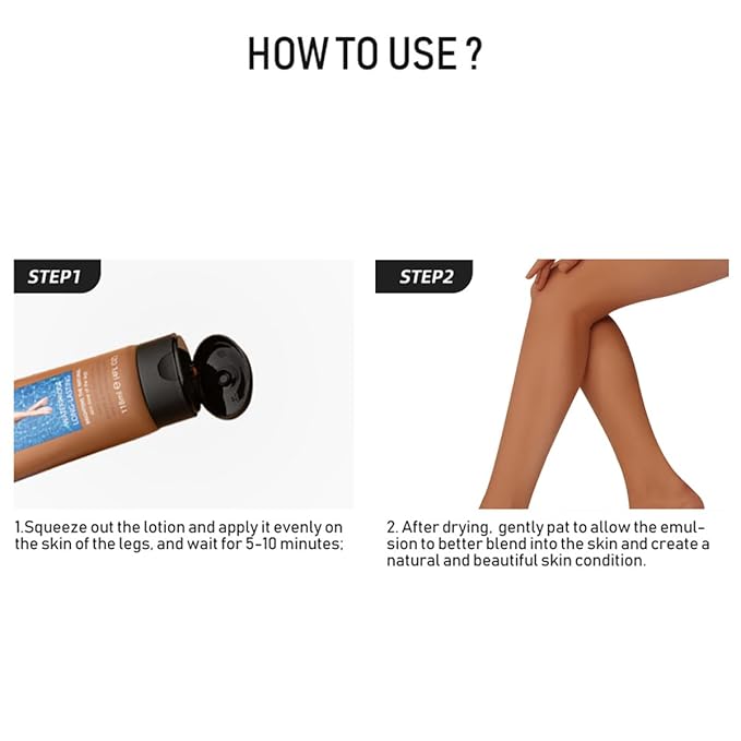 Leg Makeup Waterproof No Transfer,4 Fl Oz Leg Vein Cover up Makeup,Leg and Body Scar Cover up Makeup,Long Lasting Body Foundation,Leg Concealer for Women,Leg and Body Makeup Lotion (Brown, 4oz)